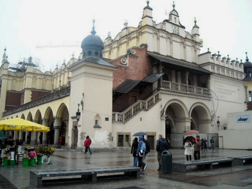 Kraków w deszczu
