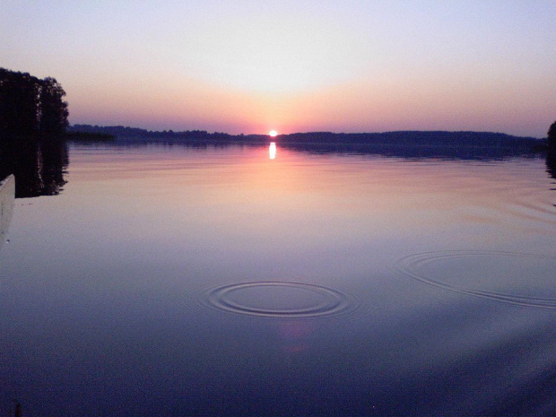 Jezioro Wulpińskie o zmroku #Przyroda #natura