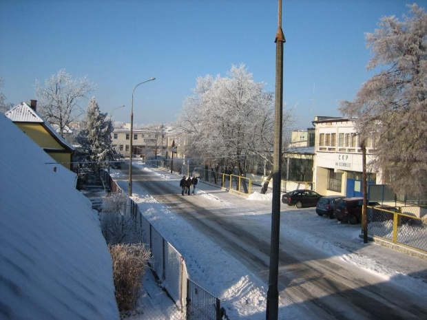 Zima z mojego okna 5-01-2009 rok