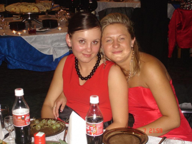 Kasia (my lady in red);* i Kinga