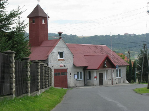 Kobylany. Budynek straży pożarnej.