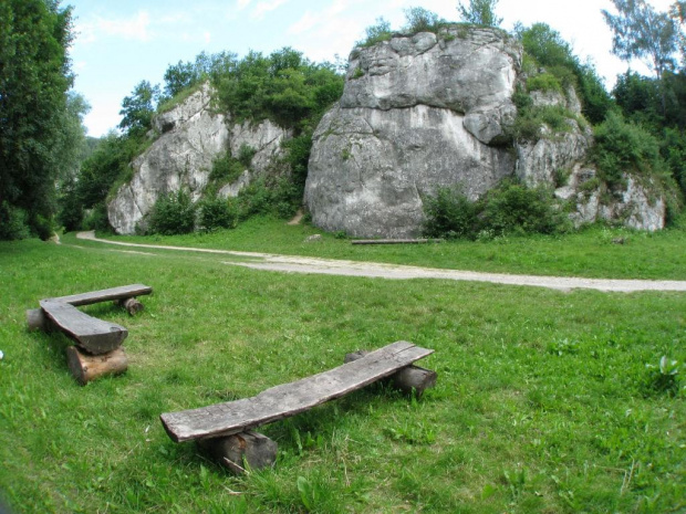 Skały Bramy Kobylańskiej.