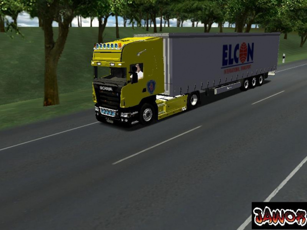 Scania R620 with krone profi liner (elkon)