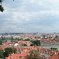 Panorama Pragi #panorama #praga #wakacje #widok #miasto