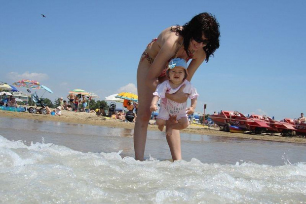 Na plaży w Lido dei Pini