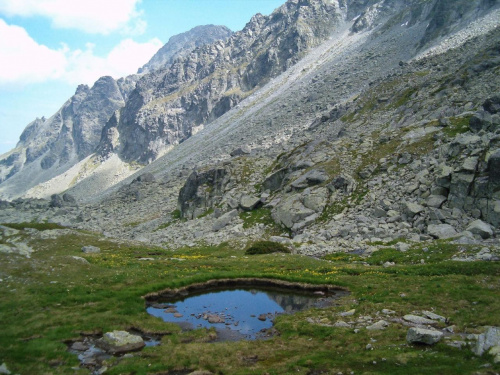 jeden ze Zbójnickich Stawów #Tatry