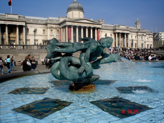 Trafalgar Square #Londyn