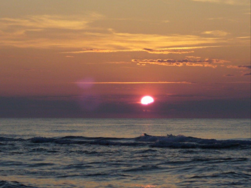 Zachód Słońca #morze #zachód #słońce #JastrzębiaGóra