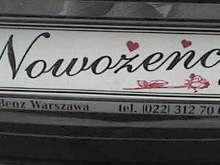 No kawałek nowożeńców