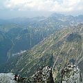 widok z Krywania na północ #Tatry