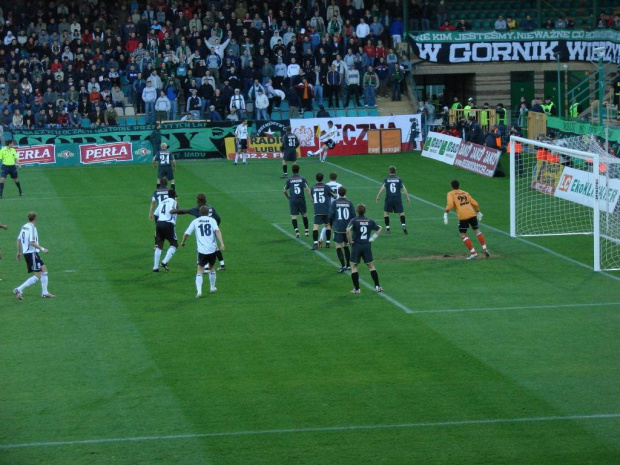 Mecz Górnik - Legia 09.05.2007 Łęczna #mecz #Łęczna #Legia #burza