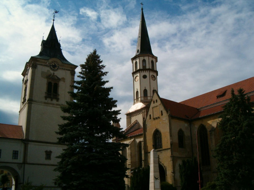 Lewocza - kościół św. Jakuba i ratusz #Słowacja