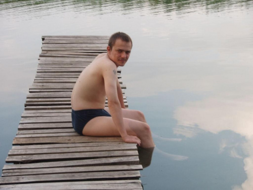 nie moglem sie zdecydowac czy skakac do wody?