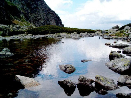 Czerwony Stawek w Dol. Jagnięcej #Tatry