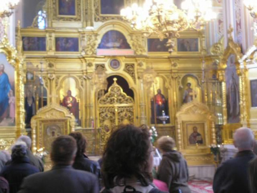 wnętrze cerkwi prawosławnej #SpacerownikGazetyWyborczej