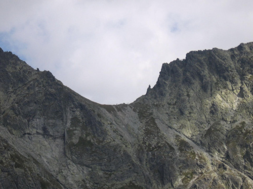 Na Koprową Przełęcz Wyżnią. Zbliżenie na Przełęcz pod Chłopkiem #Góry #Tatry