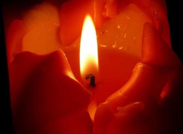 gdy nie można zasnąć #świeca #świeczka #płomień