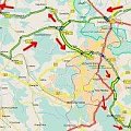 miniatura mapy trasy do Marciszowa