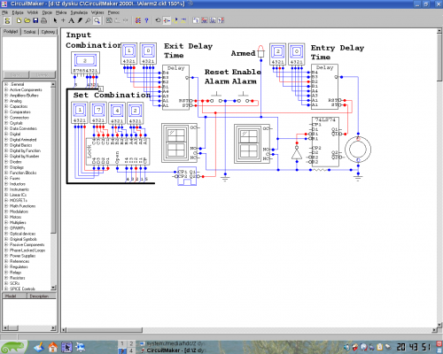 Edytor schematów Circuit Maker 2000