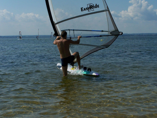 wakacje na helu. i co można robić jak nie ma wiatru :P oczywiście jak wiało to nie było komu robić fot :P #windsurfing #HelChałupy
