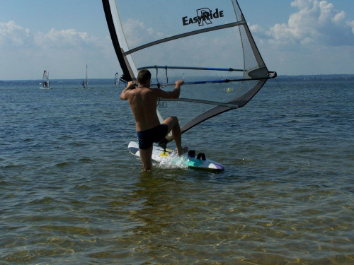 wakacje na helu. i co można robić jak nie ma wiatru :P oczywiście jak wiało to nie było komu robić fot :P #windsurfing #HelChałupy