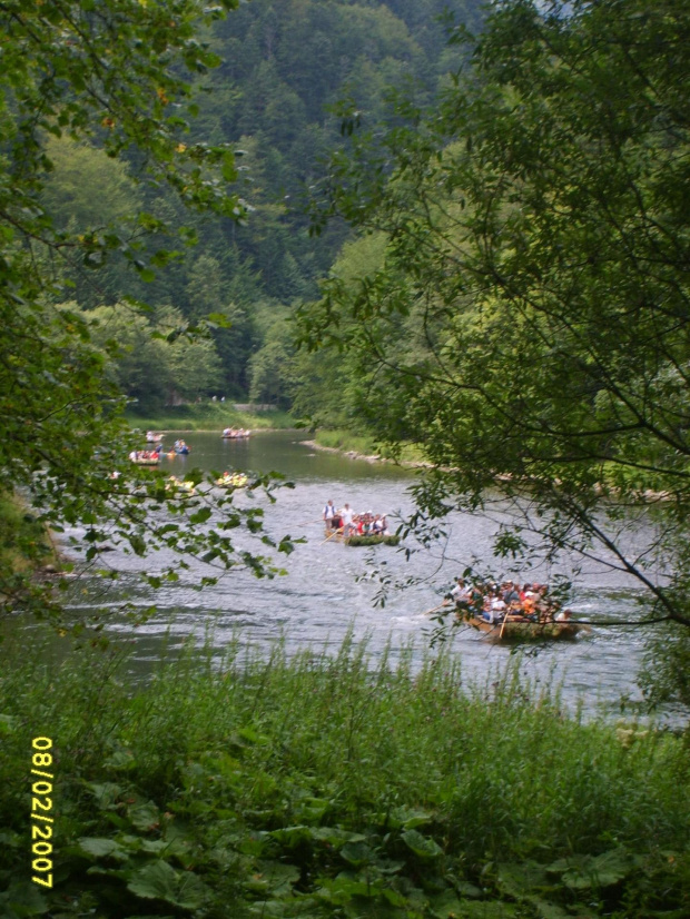 Pieniny -Słowacja - okolice Sokolicy, Przełom Dunajca #krajobrazy