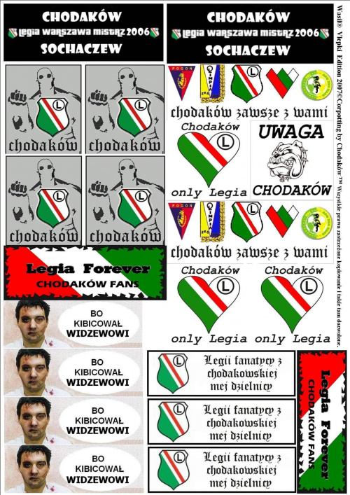 Vlepki Chodaków (L) (sochaczew only Legia #ChodakówVlepki #wlepki #vlepy #legia #warszawa #sochaczew