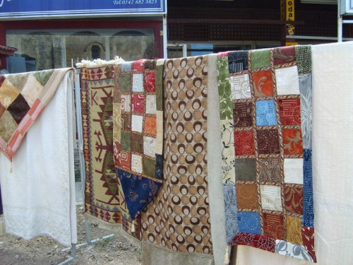 tradycyjne cypryjskie tkaniny - podobno recznie tkane
