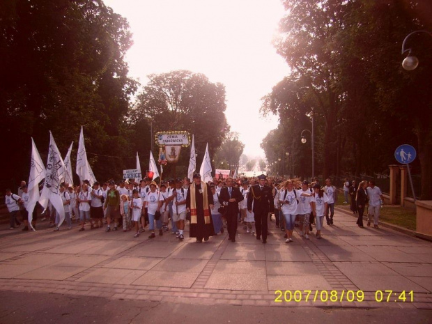 IV Piesza Pielgrzymka Diecezji Świdnickiej na Jasną Górę 31.07-09.08.2007 #pielgrzymka #Częstochowa #JasnaGóra #DiecezjaŚwidnicka #OSP #StrażPożarna