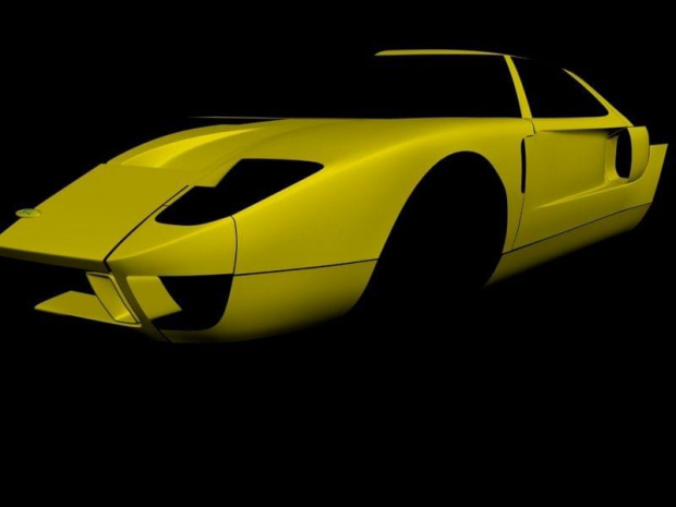 modeling ford gt40