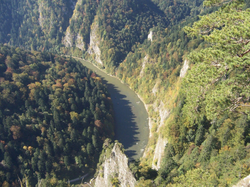 Zakole Dunajca. #małopolska #rzeka #góry #Pieniny