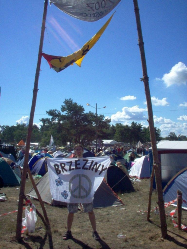 reprezentacja Brzezin na ostatnim:( przystanku Woodstock :) Pozdrowienia dla całej ekipy z zakamarków woj. łódzkiego