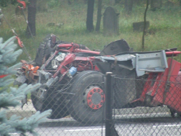 #TIR #ciągnik #siodłowy #ciężarówka #truck #wypadek #crash #motoryzacja #auto