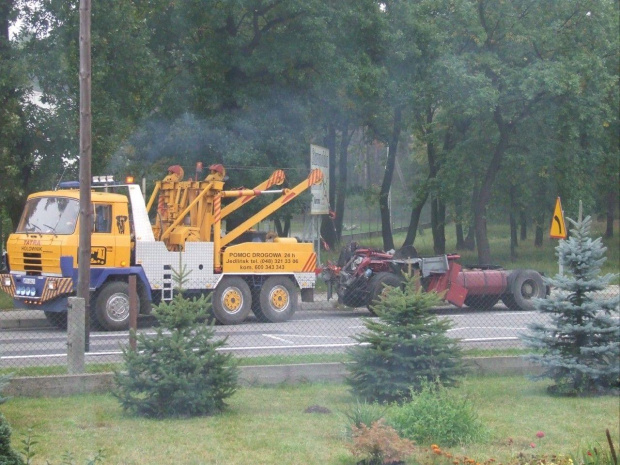 #TIR #ciągnik #siodłowy #ciężarówka #truck #wypadek #crash #motoryzacja #auto