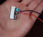 Motocyklowy diodowy miernik napięcia akumulatora (ładowania)