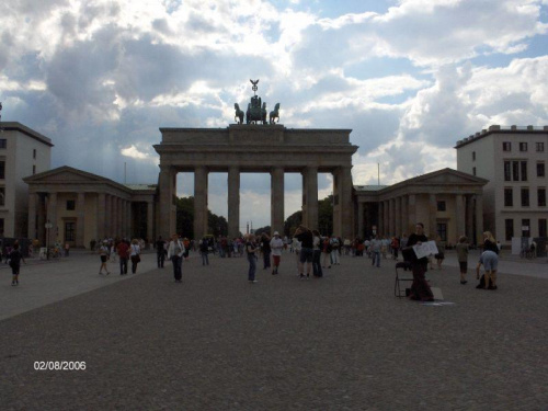 Brama Brandenburska. Berlin/Niemcy #Berlin #Niemcy