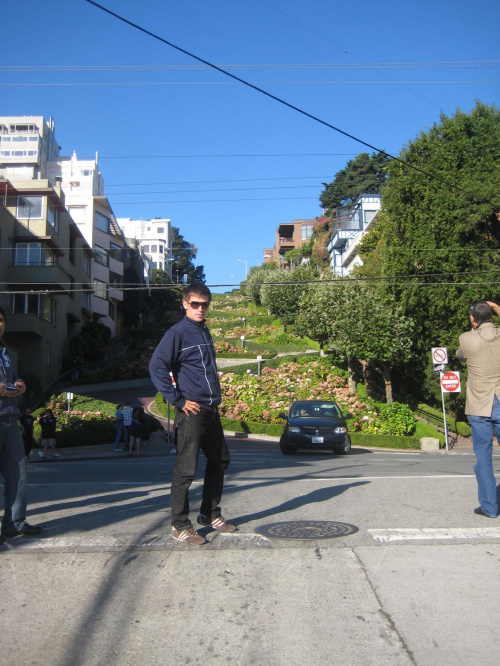 przy Lombard Street- SF