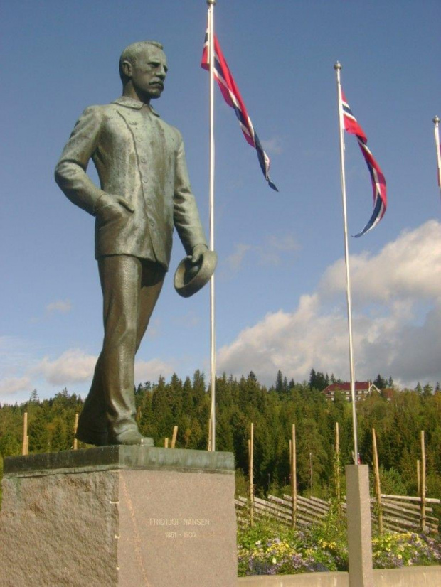 Holmenkollen, skocznia przy progu, Fridtjof Nansen